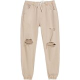 Bershka Kavbojke bež | Shoptok.si