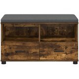  Klupa za hodnik s jastukom Dimljeni Hrast 80 x 38 x 46 cm | Eponuda.ba