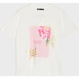 Sinsay Pamučna majica s printom | shoptok.hr