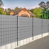  Svijetlosiva traka za ogradu 4,75 x 35 metara 450 g po kvadratnom metru 20 kopči | shoptok.hr