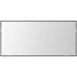  Ogledalo za kupaonicu s LED svjetlom Crni hrast 80x37 cm | shoptok.hr