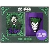 Insight Editions - DC Comics: The Joker Tiny Book and Pin Set