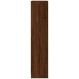 Ormarić za knjige s 3 razine boja hrasta 40x24x109 cm drveni | shoptok.hr