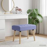  Klupa s utorima Traper plava 60 x 40 x 45 cm Tkanina Cijene