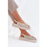 S. BARSKI Ladies Leather Sandals With Decoration S.Barski | Shoptok.si