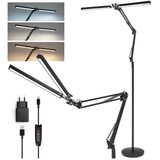 Brilagi prigušiva LED fleksibilna stojeća lampa VARIO LED/14W/5V 157 cm crna | Eponuda.com