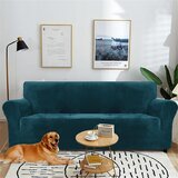 YSTELLAA 106×175×104 cm Žametna raztegljiva prevleka za dvosed | Shoptok.si