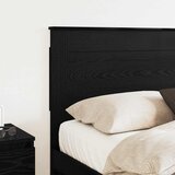  Uzglavlje s uzglavljem Crni hrast 135 cm Konstruirano drvo | shoptok.hr