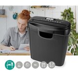 Nedis PASH112BKA4 - Uništavač papira A4, zapremina 10 l, 230V, crna | Eponuda.com