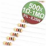 Quadrios 22P059 komplet ugljenoslojnih otpora aksijalno ožičen 0.25 W 5 % 1 Set Cijene