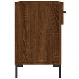  Klupa za cipele smeđa boja hrasta 102x35x55cm konstruirano drvo | Eponuda.com
