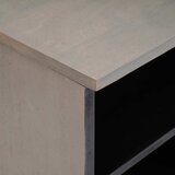 TV ormar s ladicama Siva 100 x 33 x 46 cm Čvrsto drvo manga | shoptok.hr