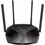 Mercusys MR80X AX3000 Dual-Band Wi-Fi 6 Router, 574 Mbps at 2.4 GHz + 2402 Mbps at 5 GHz, 4× Fixed External Antennas, 3× G LAN P | Eponuda.ba