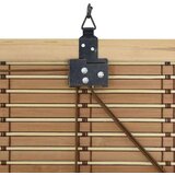 vidaXL Zastore i sjenila Svijetlosmeđa 150 x 220 cm Bambus | shoptok.hr