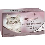 My Star Mousse Gourmet pločevinka 12 x 85 g - Mešano pakiranje (4 vrste) Cene