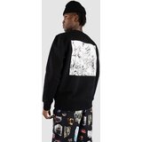 Poetic Collective Demon Crewneck Pulover black Cene