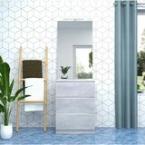  Kupaonski komplet Greta (Beton siva, Širina: 61 cm) Cijene