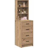  Highboard hrast artisan 40 x 41 x 135 cm Konstruirano drvo | shoptok.hr