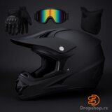 Prolinetech Cross/Enduro kaciga – PLT/HE-BLK (XL) Cene