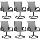  Vrtna garnitura - 7-dijelni vrtni blagovaonski set od tekstilena i čelika - Dužina stola 190 cm 6 | shoptok.hr