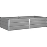  Sadilica Svijetlo siva 195 x 100 x 45 cm Cinkani čelik | shoptok.hr
