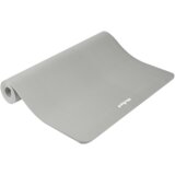 Rebel Active prostirka za gimnastiku za jogu, pilates, fitness, 190x115cm, debljine 2cm, NBR materijal, siva | shoptok.hr