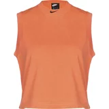 Nike Sportswear Top oranžna / črna