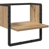  Polica na zidu s policom Umjetnička hrastovina 30 x 25 x 30 cm | shoptok.hr