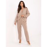 RUE PARIS Set-IT-KMPL-9761.25-dark beige | Shoptok.si