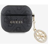 Guess 4G Script PC/PU Charm Pouzdro pro AirPods 3 Black Ovitek Vijolična | Shoptok.si