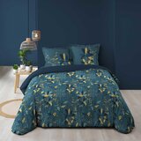 Douceur d intérieur Kompleti posteljnine PARURE 3 P. 260 x 240 CM IMPRIME 57 FILS ALLOVER GRAMINELLA Črna | Shoptok.si