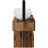  Set namještaja za kupaonicu 3 kom. Staro drvo Konstruirano drvo Smeđa 40 x 41 x 56 cm | shoptok.hr