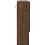 vidaXL Ogledalna omara Rjavi hrast 59 x 17 x 55 cm Konstruiran les | Shoptok.si