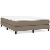 The Living Store Posteljni okvir taupe 140x200 cm blago - Box Spring Posteljni Okvir, (21520346) | Shoptok.si