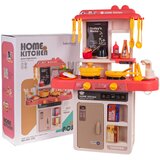  Dječja kuhinja za igru Kitchenette sasvjetlosnim - 43 elemenata - roza | shoptok.hr