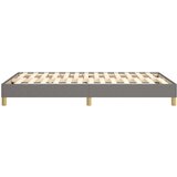  Za krevet s oprugama tamnosivi 120x200 cm od tkanine | shoptok.hr