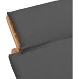  Suncobran za vrt Smeđa 198 x 55 x 58,5 cm Čvrsto teak drvo | Eponuda.ba