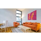  Slika - Text map of Sweden (pink background) 90x60 | shoptok.hr