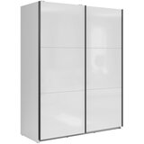 MID.YOU OMARA Z DRSNIMI VRATI, bela, visoki sijaj | Shoptok.si