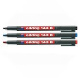 Edding Marker OHP E-143 B rdeč 1-3 mm (20387810) | Shoptok.si