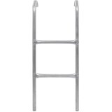  Ljestve za trampolin s 2 prečke čelične srebrne 72 cm (pogodno za visinu od 65 cm) | Eponuda.ba