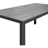 Ambia Garden VRTNA MIZA kovina, umetna masa siva, temno siva | Shoptok.si