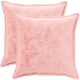  Presvlaka za jastuk 2 pcs HOUTEN Ružičasta 55 x 55 cm Flanel Cijene