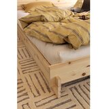 Karup Zakonska postelja iz masivnega bora z letvenim dnom 180x200 cm v svetli naravni barvi Latch – | Shoptok.si