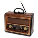  RX-BT89 retro prenosni radio z Bluetoothom, FM, USB, SD in TWS funkcijo | Shoptok.si