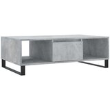  Stolić za kavu siva boja betona 104x60x35 cm konstruirano drvo | shoptok.hr