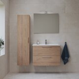 Vitra MIASET80DSET Mia 79 x 61 x 39,5 cm kopalniški sestav s stransko omarico | Shoptok.si