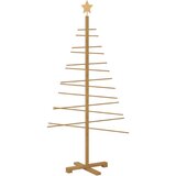 vidaXL Drveno božićno drvce s stalakom Smeđa 150 cm bambus | shoptok.hr