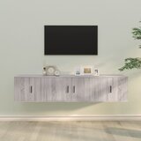 vidaXL 3-dijelni set TV ormarića boja hrasta sonome konstruirano drvo | shoptok.hr