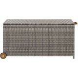 Poli Vrtna kutija za pohranu svjetlosiva 120x65x61 cm od poliratana | shoptok.hr